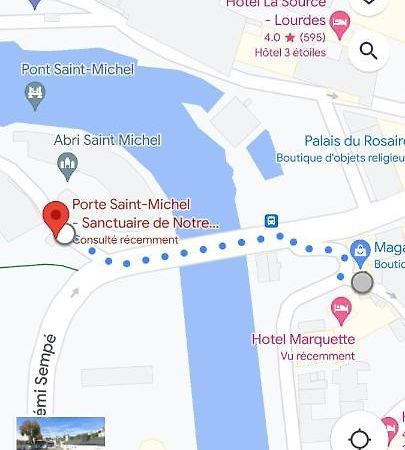 Chambre Chez Marie Et Didier 1 Minute A Pied Du Sanctuaire De ルルド エクステリア 写真